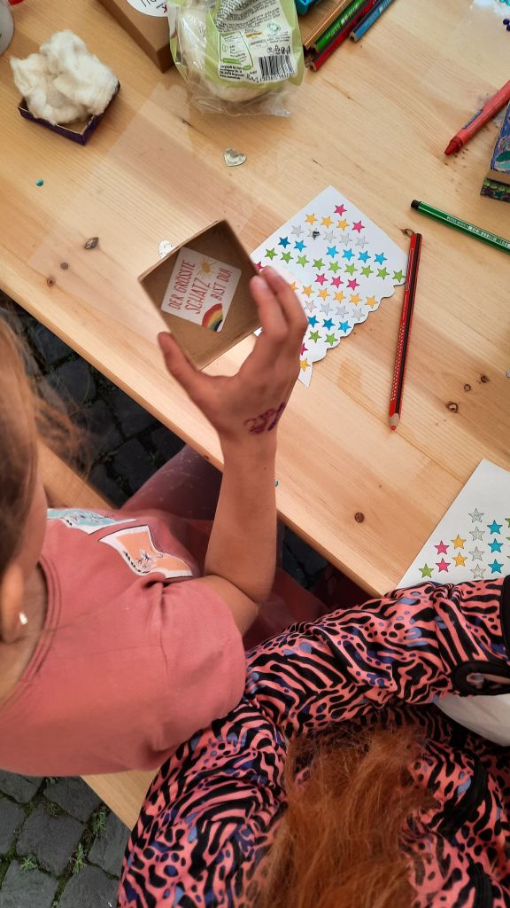 Familienfest Werne 2026, Schatzkisten basteln mit der Jugendhilfe Werne